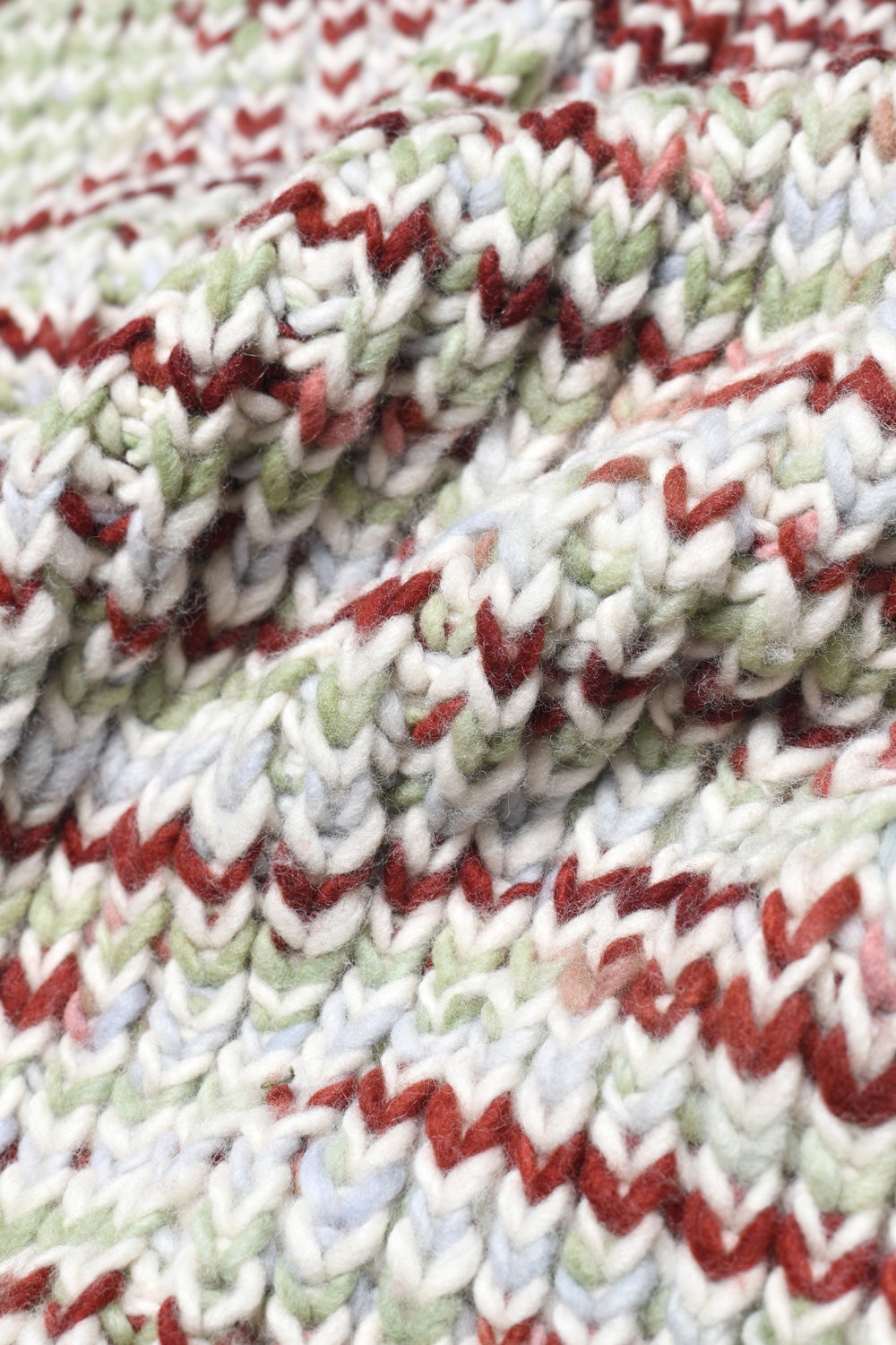 Mix Stripe Pullover - Ivory