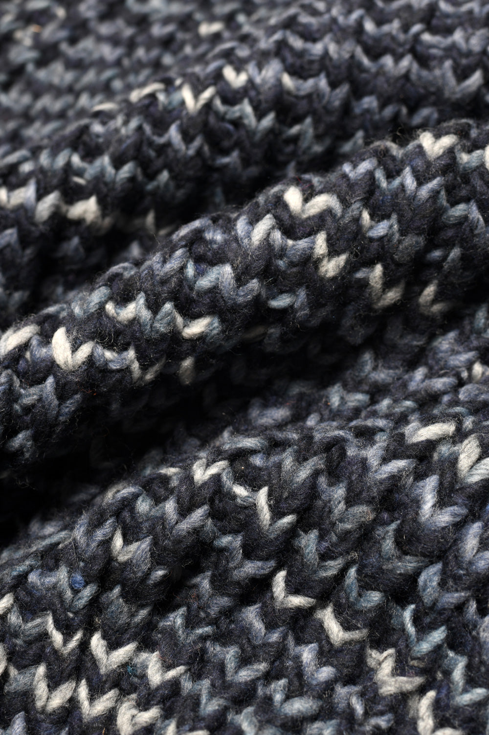 Mix Stripe Pullover - Navy