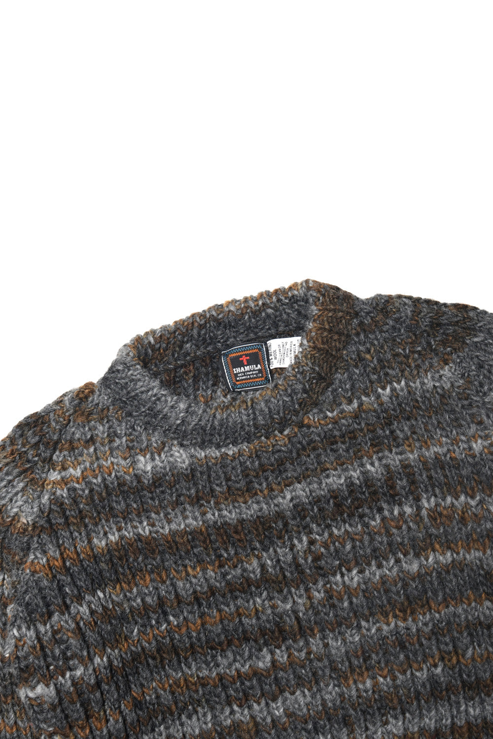 Mix Stripe Pullover - Black x Grey