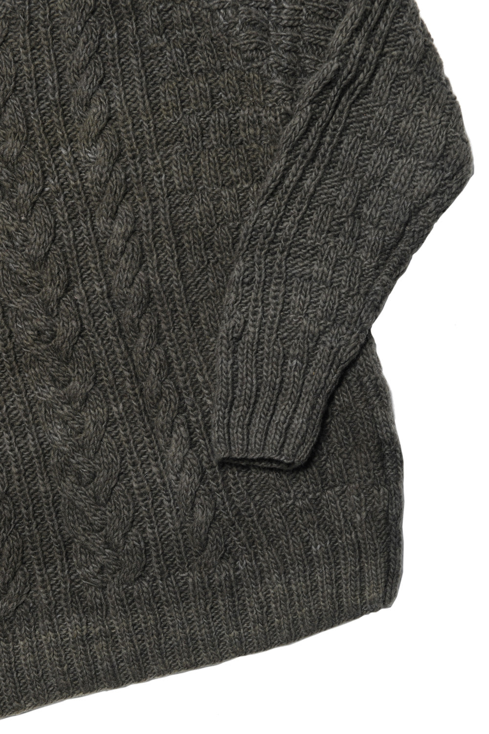 Fisherman Pullover - Factory Olive
