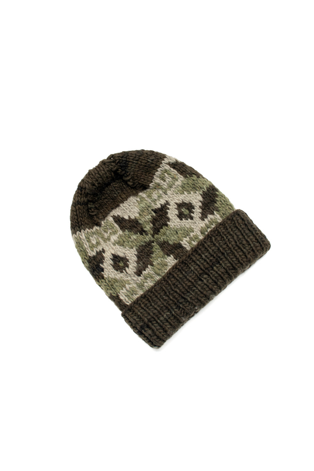 Double Cuff Cap Windmill - Dk. Olive