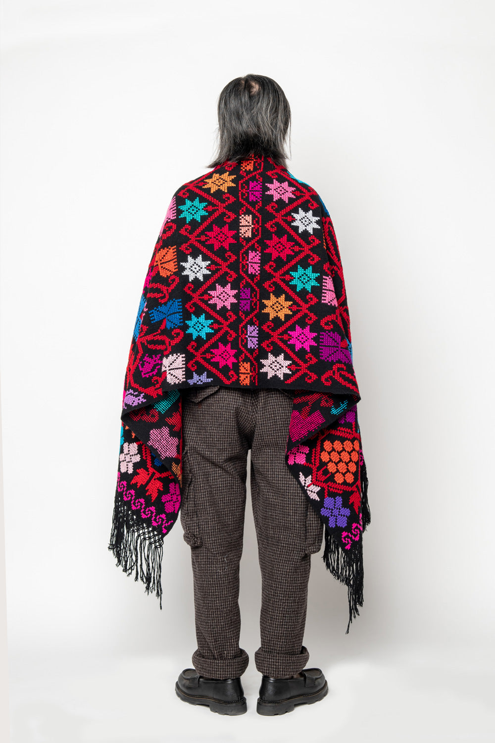 Embroidery Shawl - Arbol De La Vida (Tree of Life) D