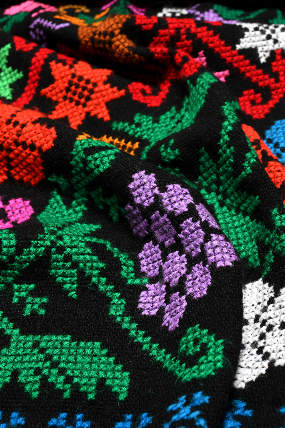 Embroidery Shawl - Arbol De La Vida (Tree of Life) E