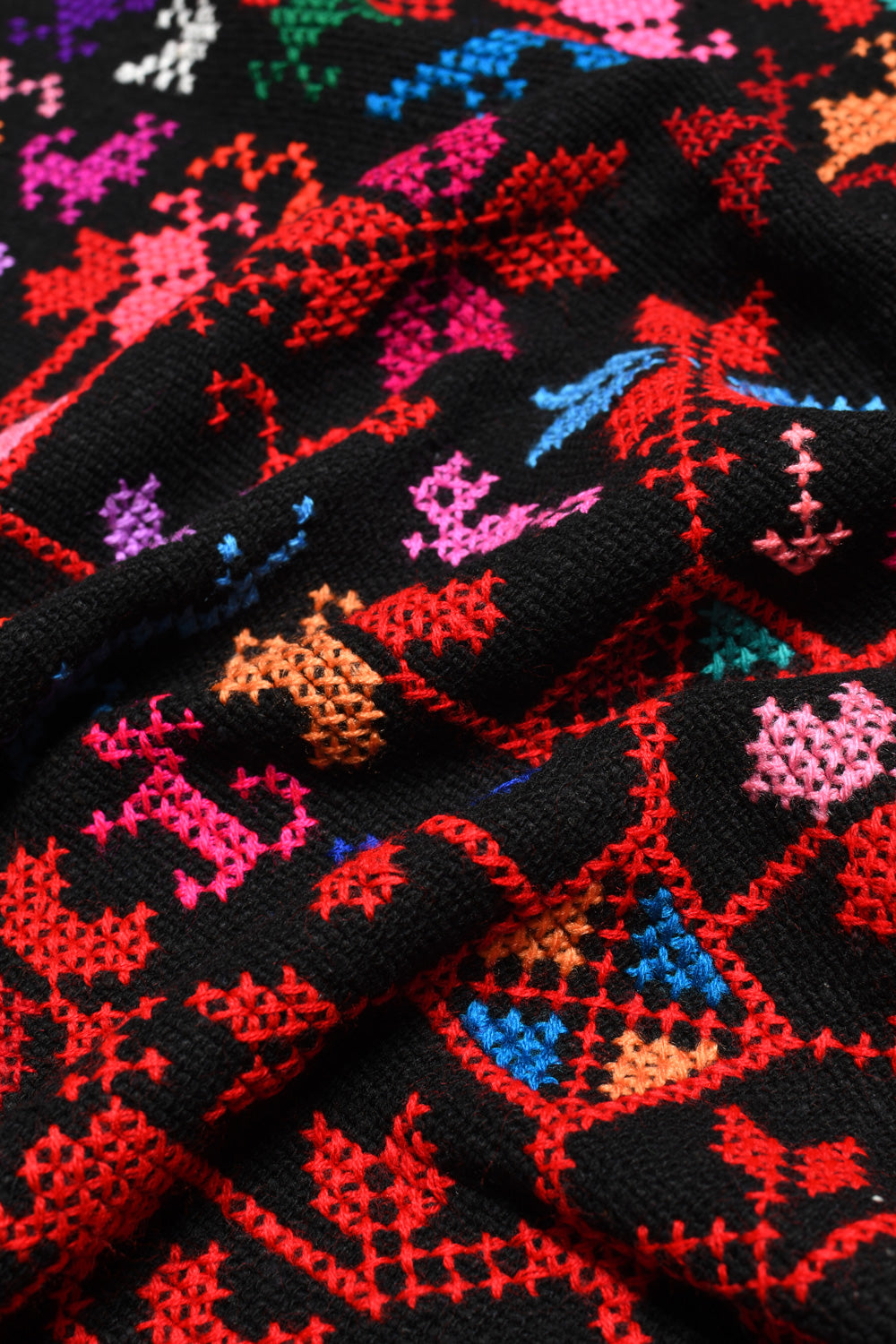 Embroidery Shawl - Arbol De La Vida (Tree of Life) F