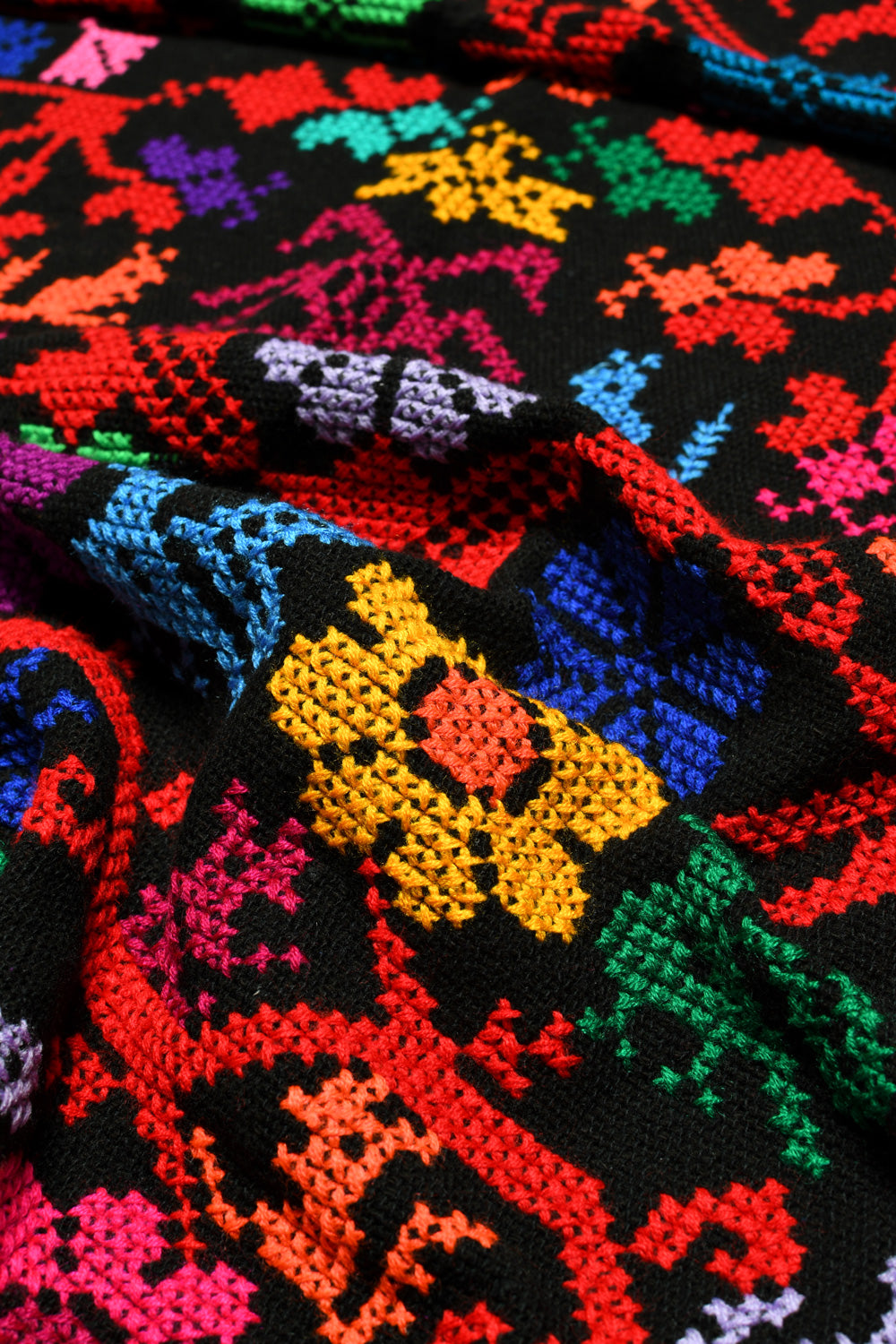 Embroidery Shawl - Arbol De La Vida (Tree of Life) H