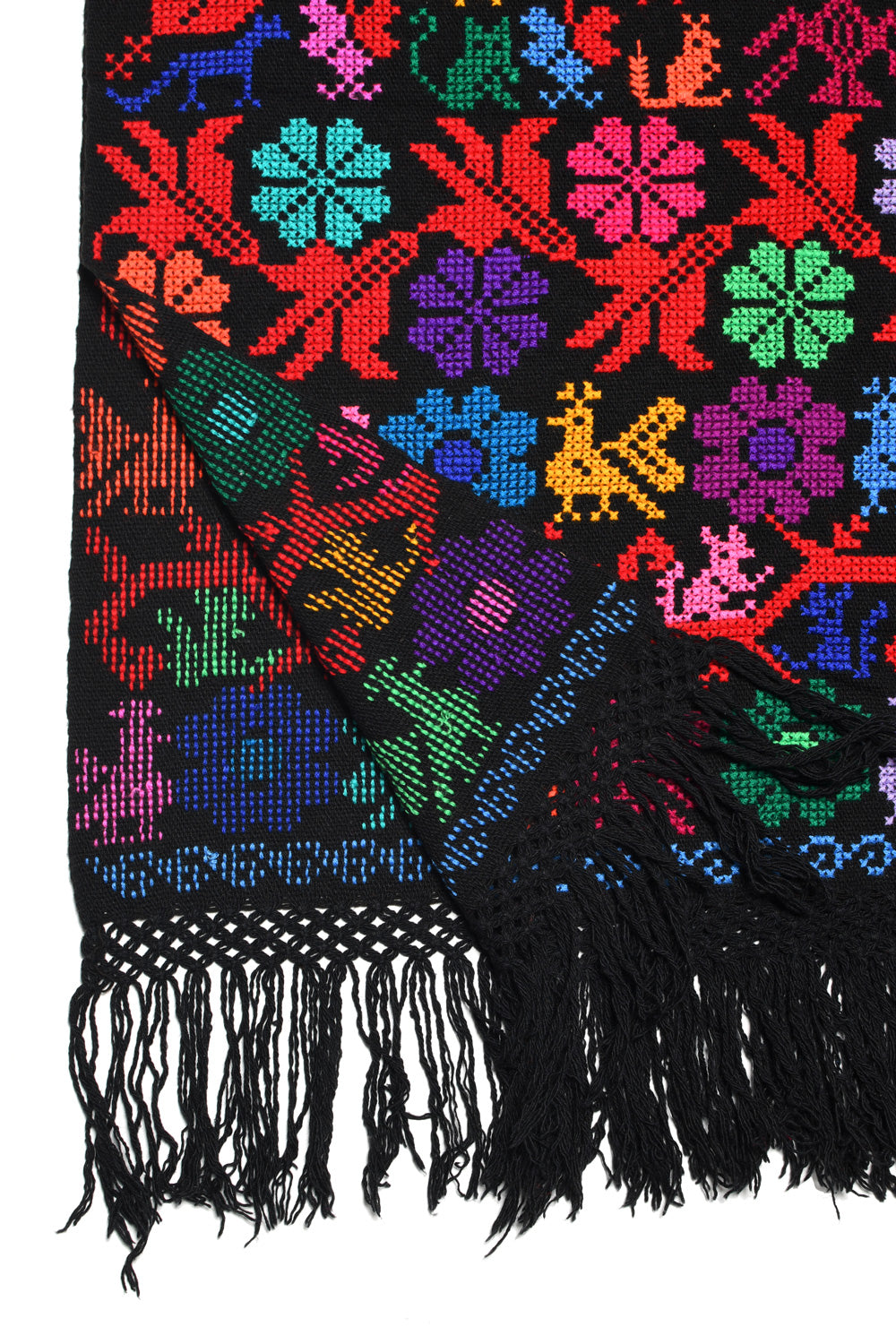 Embroidery Shawl - Arbol De La Vida (Tree of Life) H