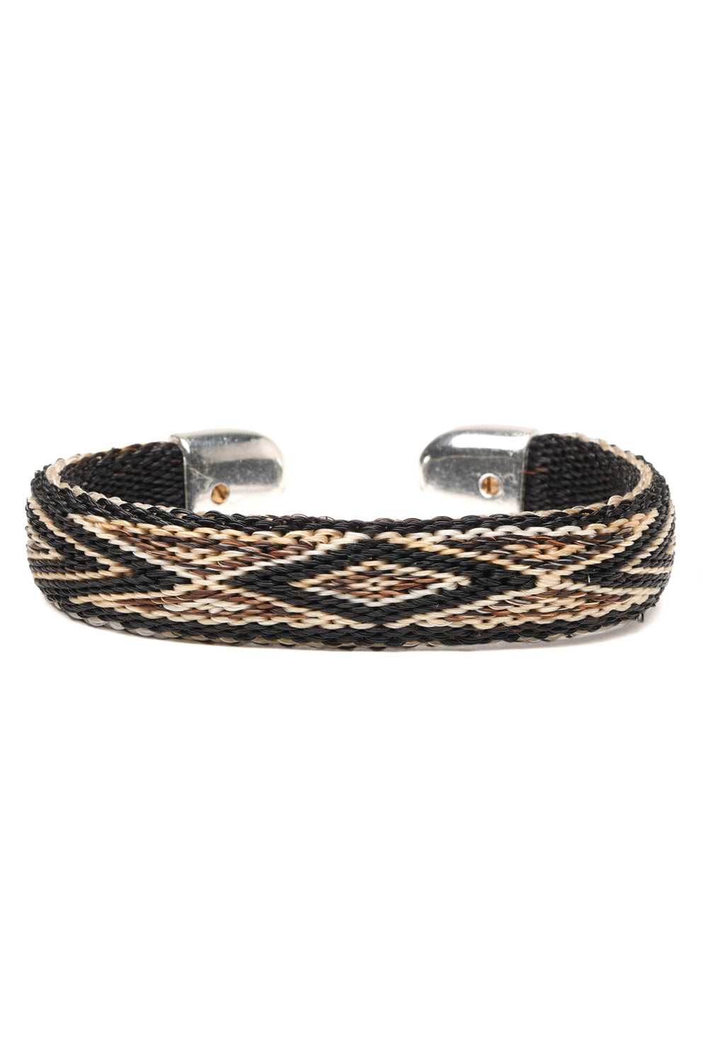 Bendable Horsehair Bracelet - BLK/ WHT X NAT