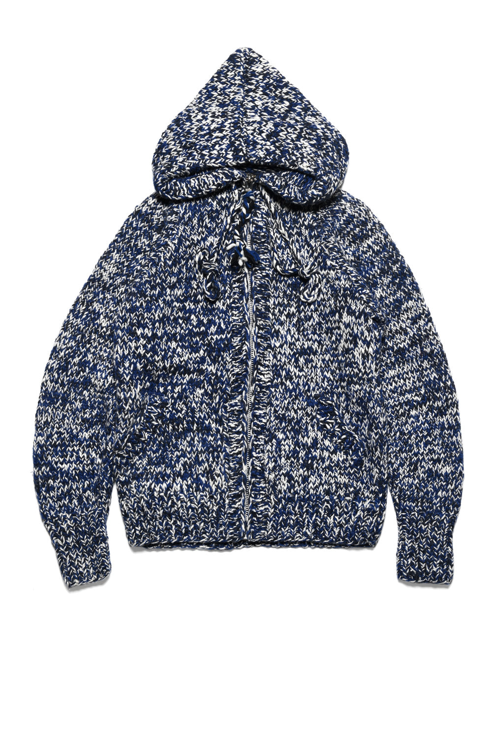 Mix Heather Hoodie - DK. Navy Mix