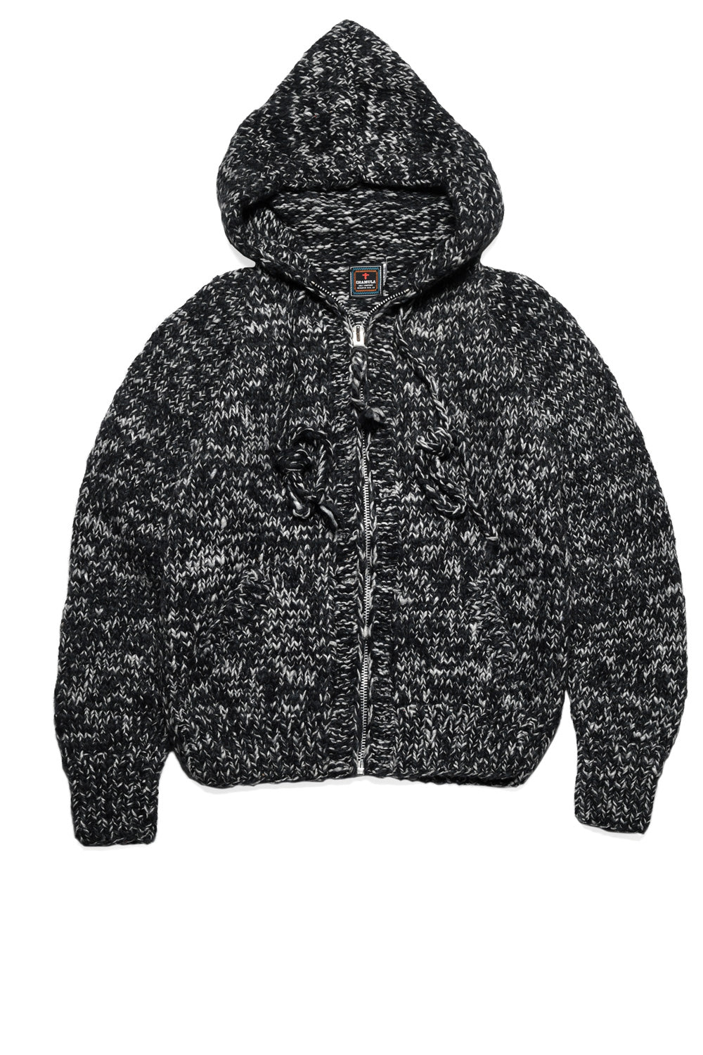 Mix Heather Hoodie - Black Mix