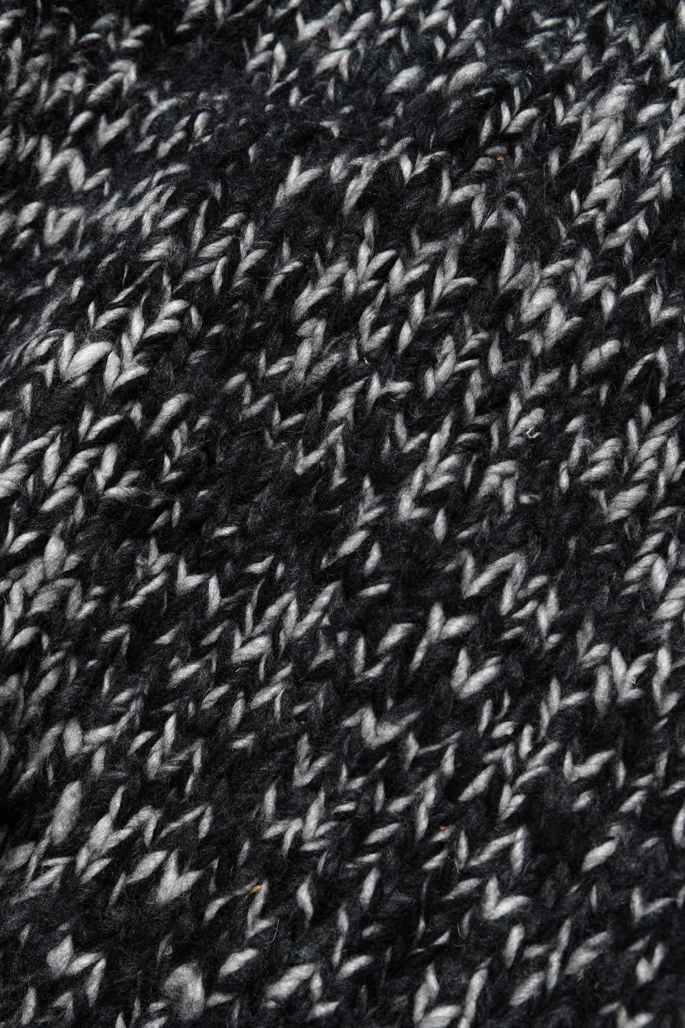 Mix Heather Hoodie - Black Mix