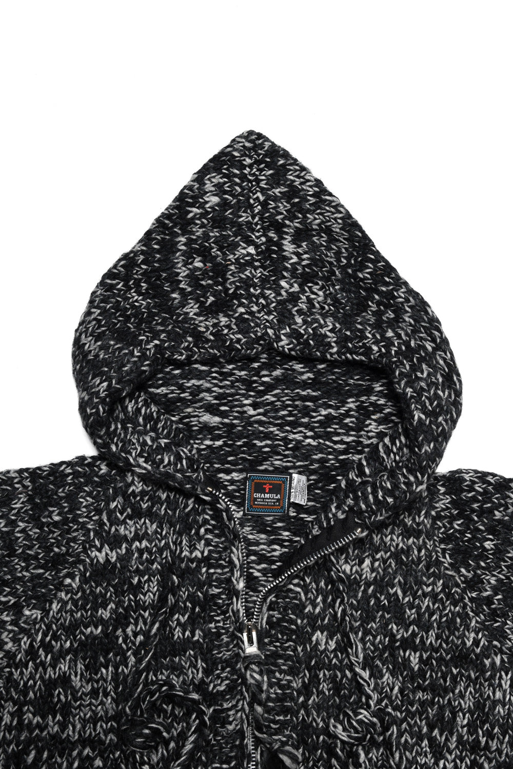 Mix Heather Hoodie - Black Mix