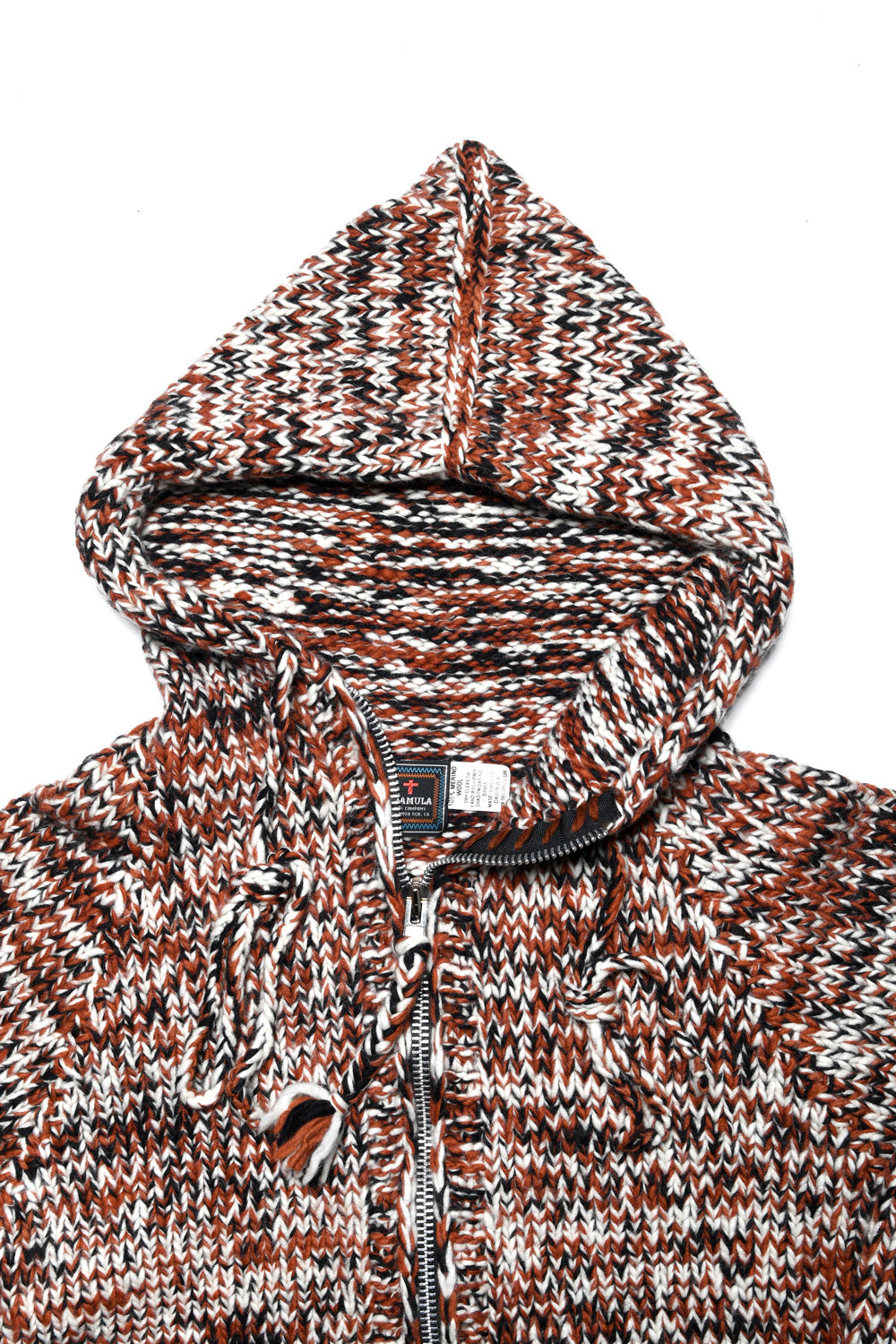 Mix Heather Hoodie - Brown Mix