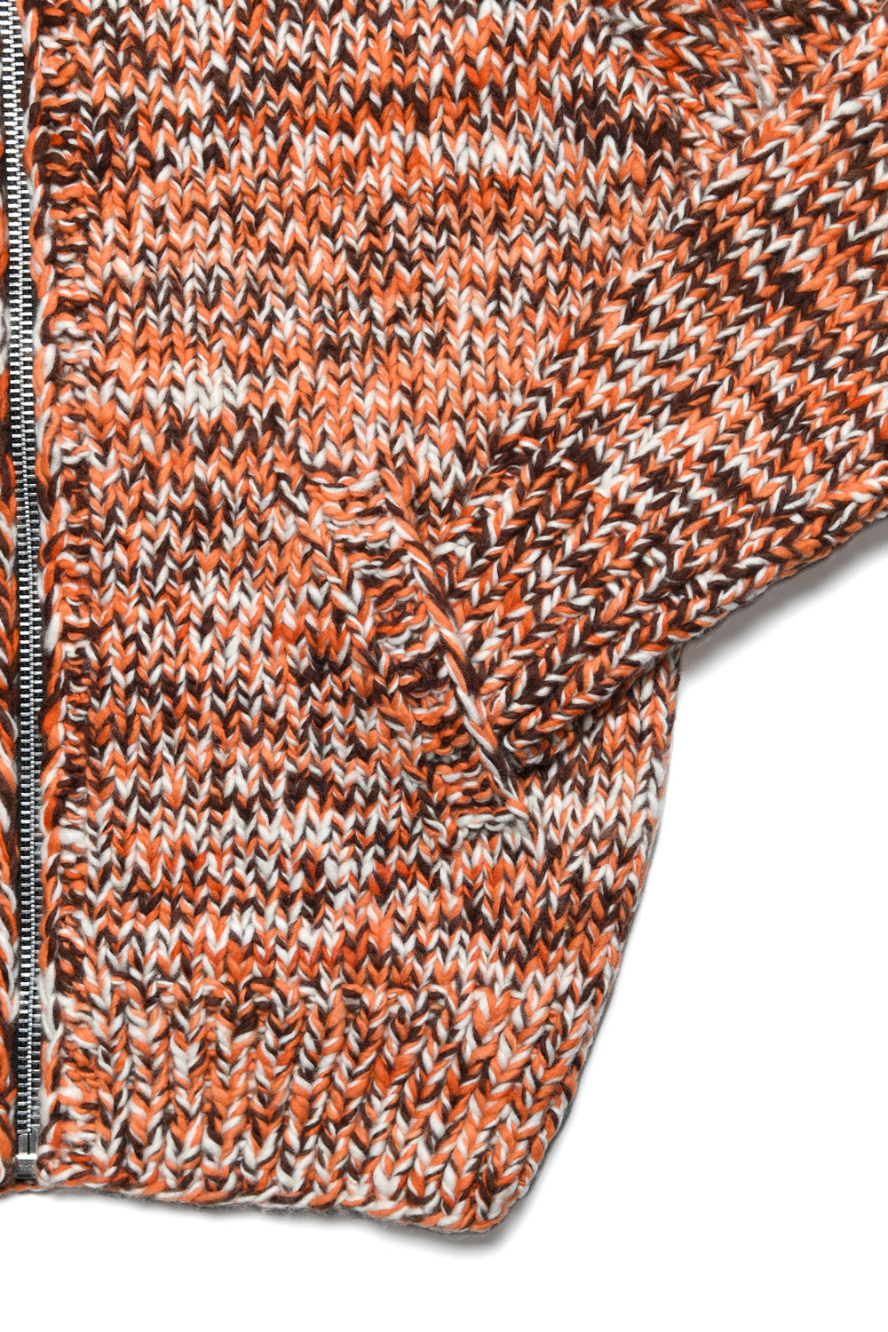 Mix Heather Hoodie - Orange Mix