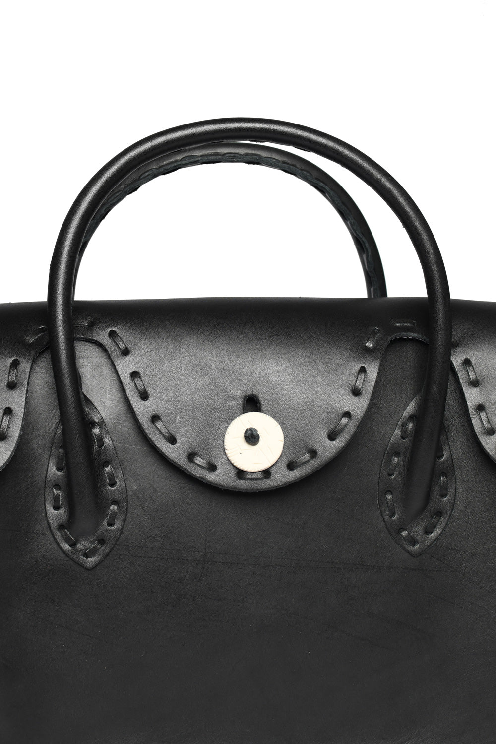 Western Stitch Bag L - Black