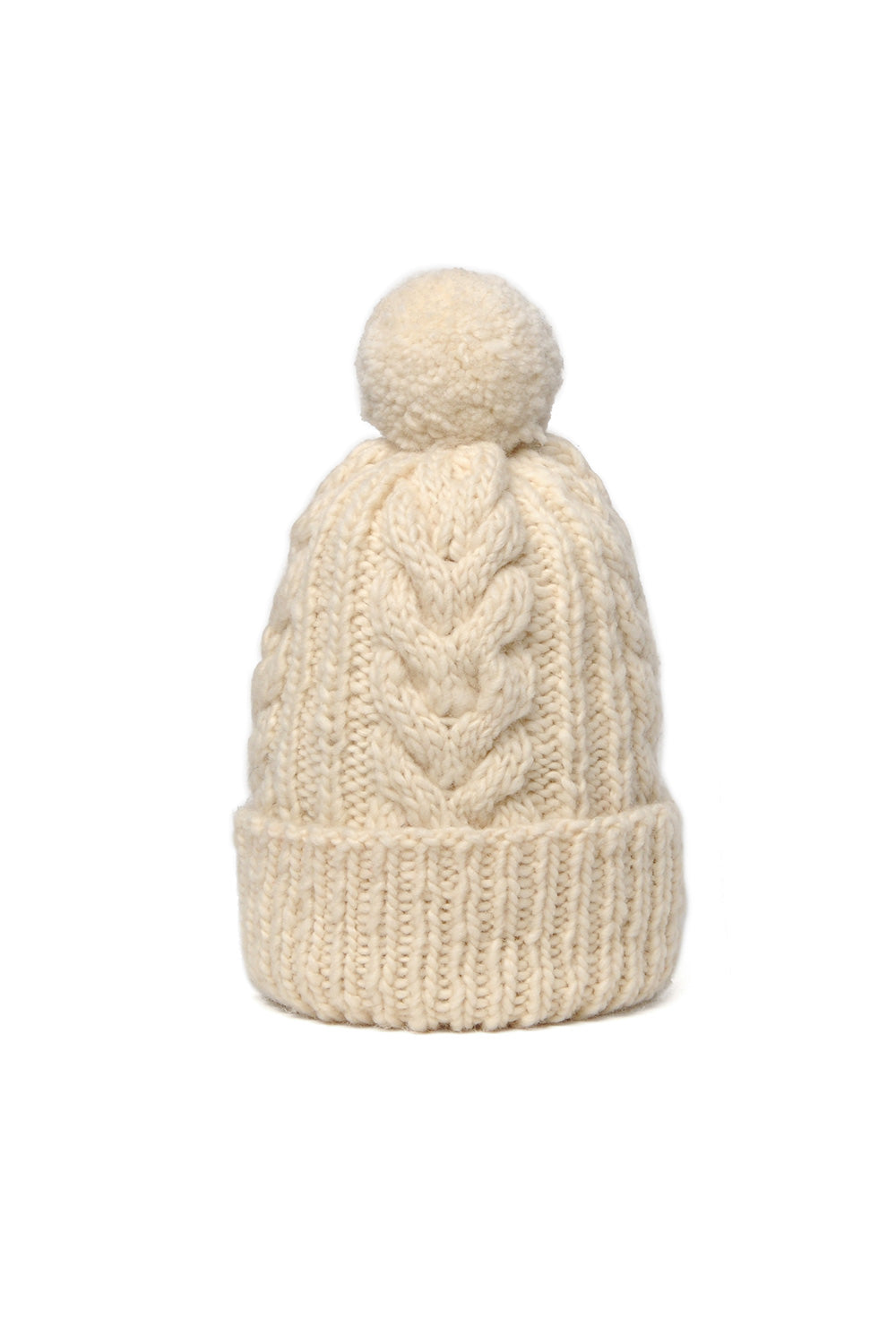 Double Cuff Cap Fisherman - Ivory