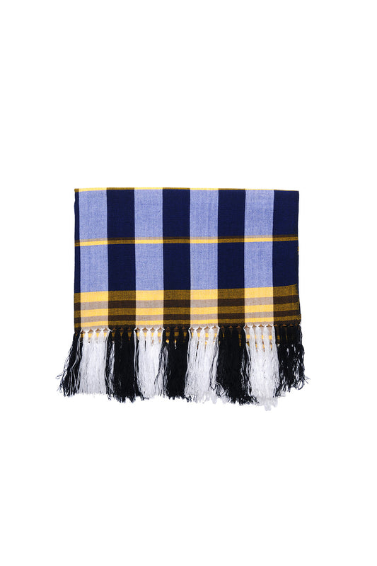 Wide Muffler Design L - Navy