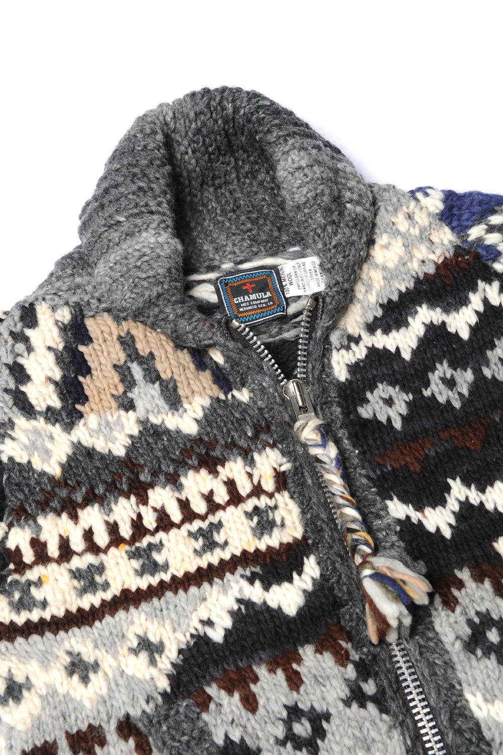 Crazy Zipper Cardigan - Black