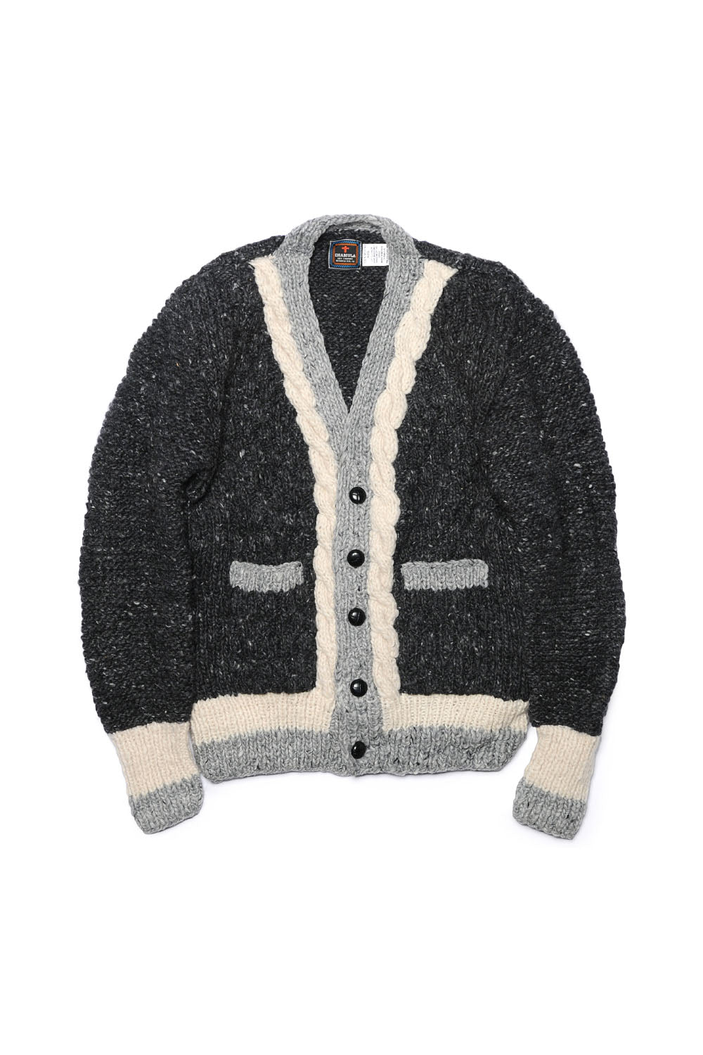Campus Cardigan - Grey