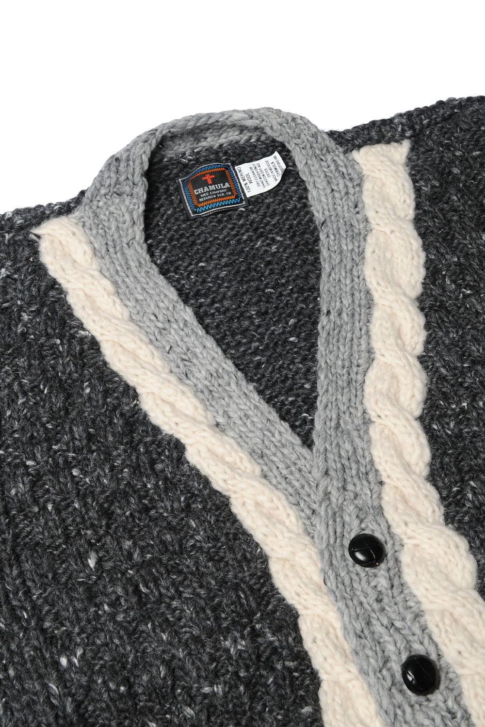 Campus Cardigan - Grey