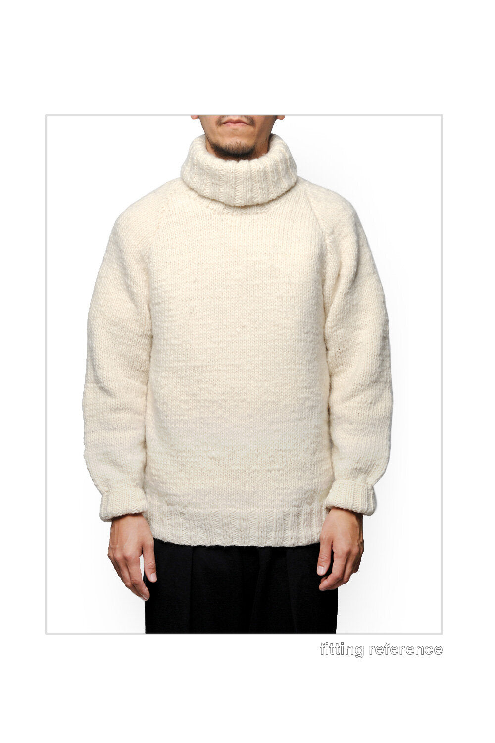 Turtleneck Pullover - Natural Heather