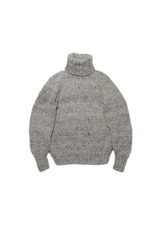 Turtleneck Pullover - Pearl Grey