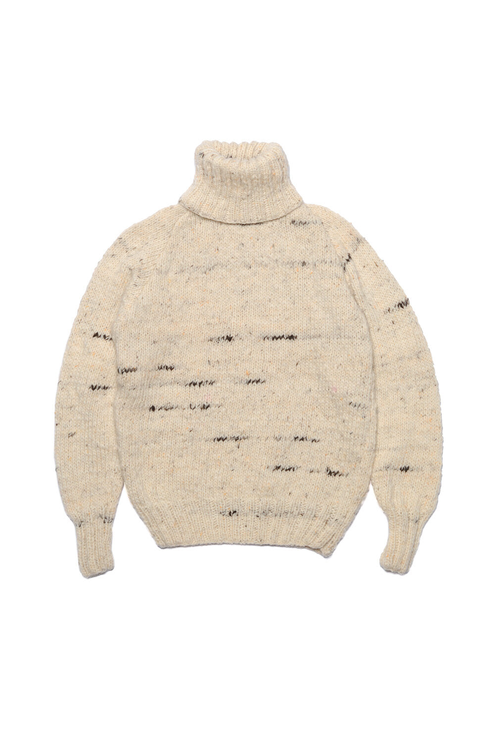 Turtleneck Pullover - Natural Heather
