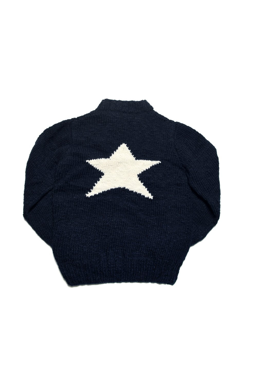 Star Pullover - Navy x Ivory