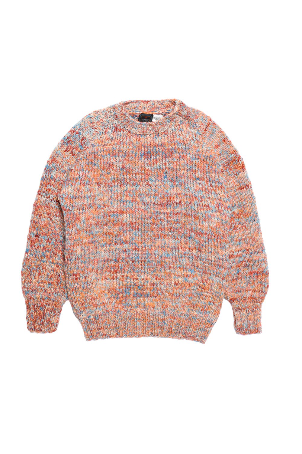 Mix Heather Crewneck Pullover Heather Med Turq Mix