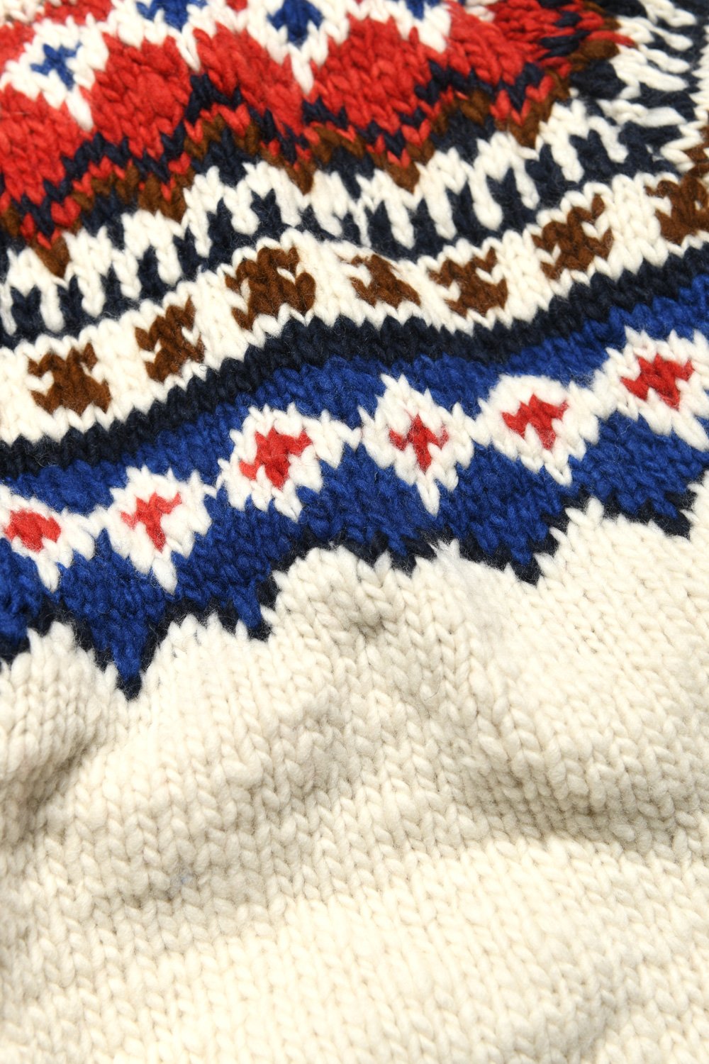 Fair Isle #3 Pullover - Ivory #3