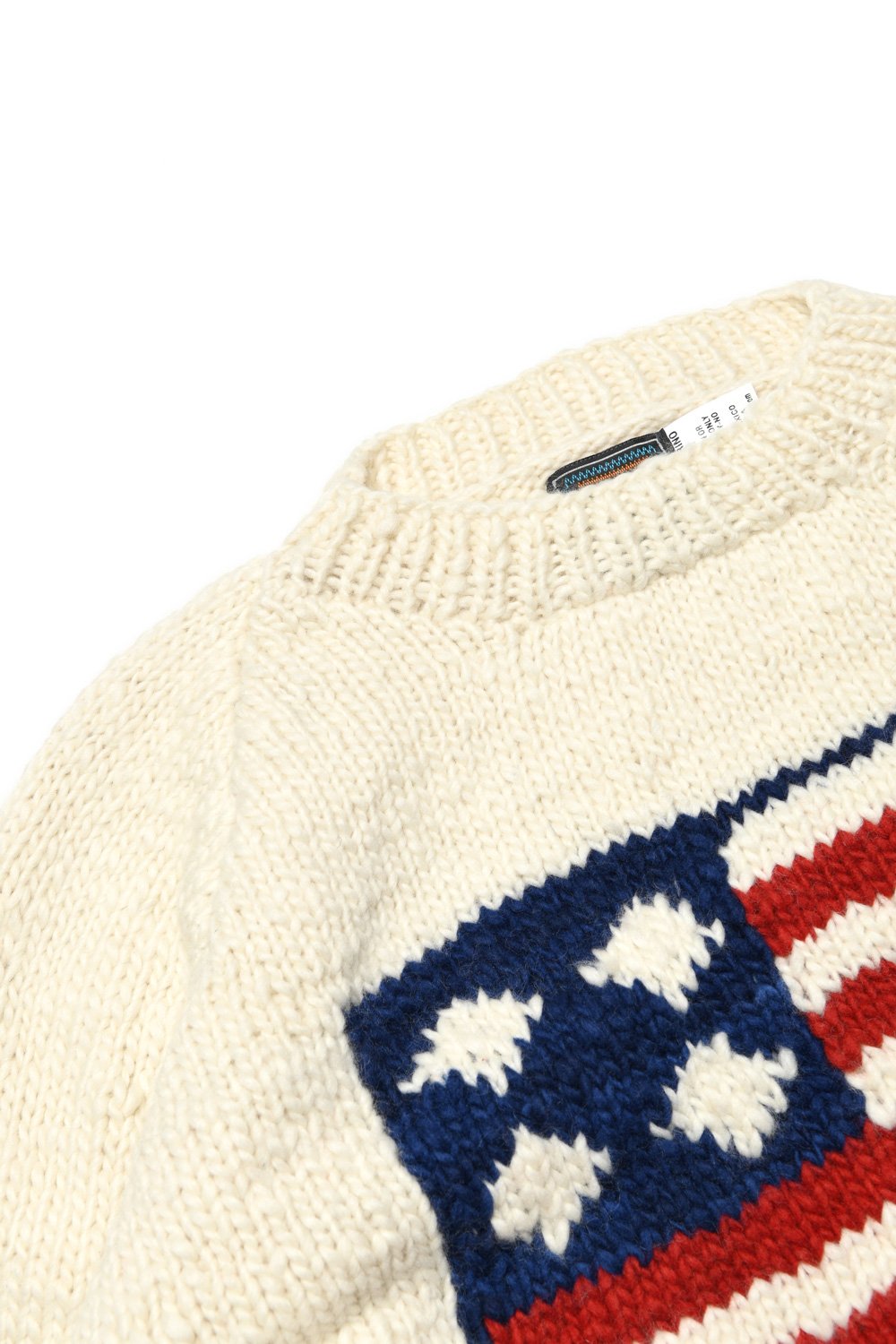 Flag Pullover - Ivory