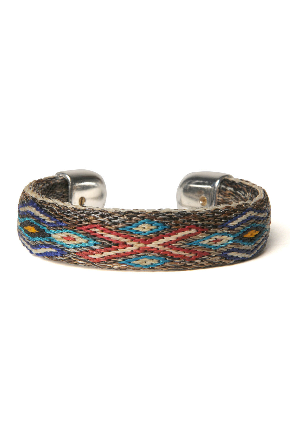 Bendable Horsehair Bracelet - NAT/ TURQ X BLU
