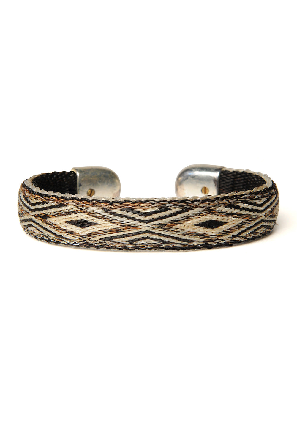 Bendable Horsehair Bracelet - NAT/ WHT