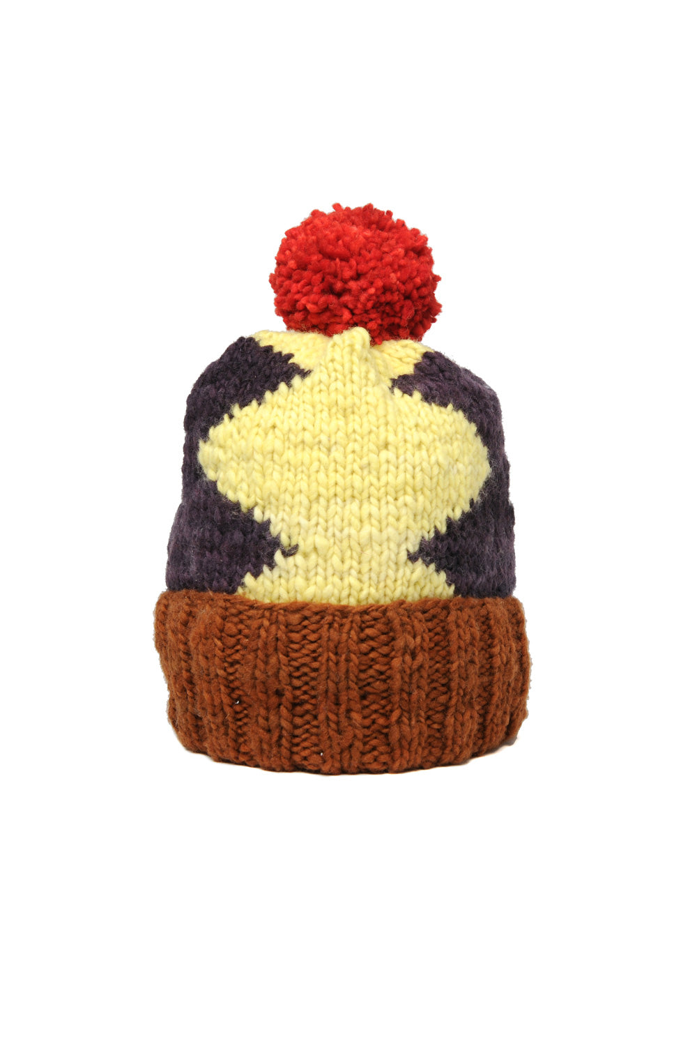 Double Cuff Cap Lightning - Red Rust