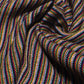 Multi Pin Stripe Scarf - Brown [Narrow]