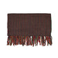 Multi Pin Stripe Scarf - Charco [Narrow]