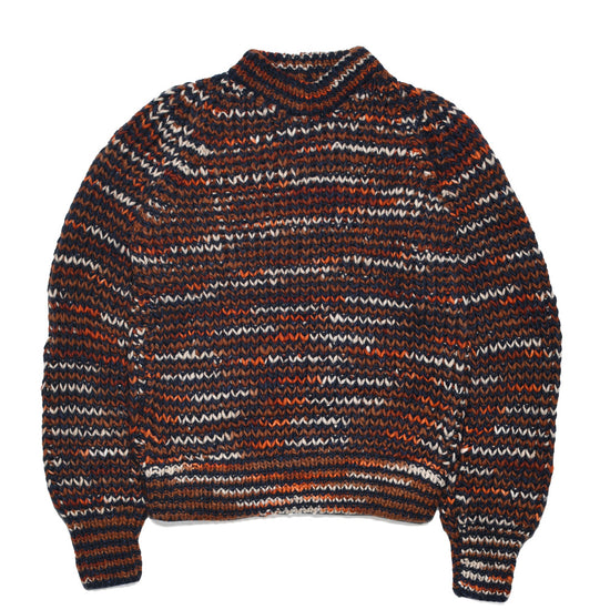 Mix Stripe Pullover - Dk. Navy