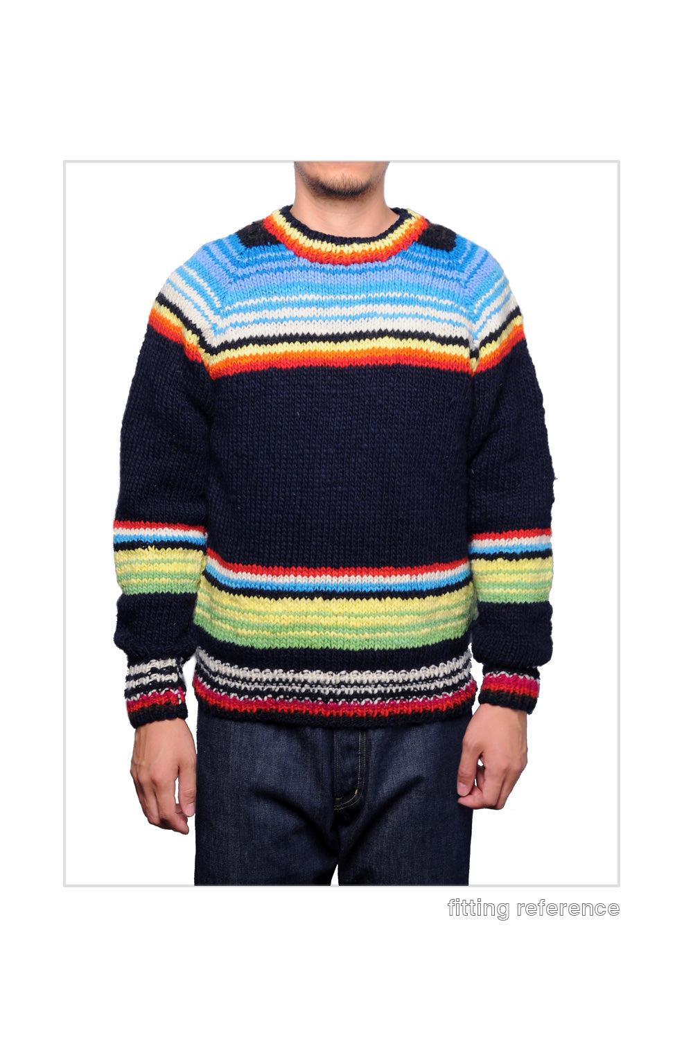 Serape Pullover - Red