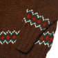 Fair Isle #3 Pullover - Brown