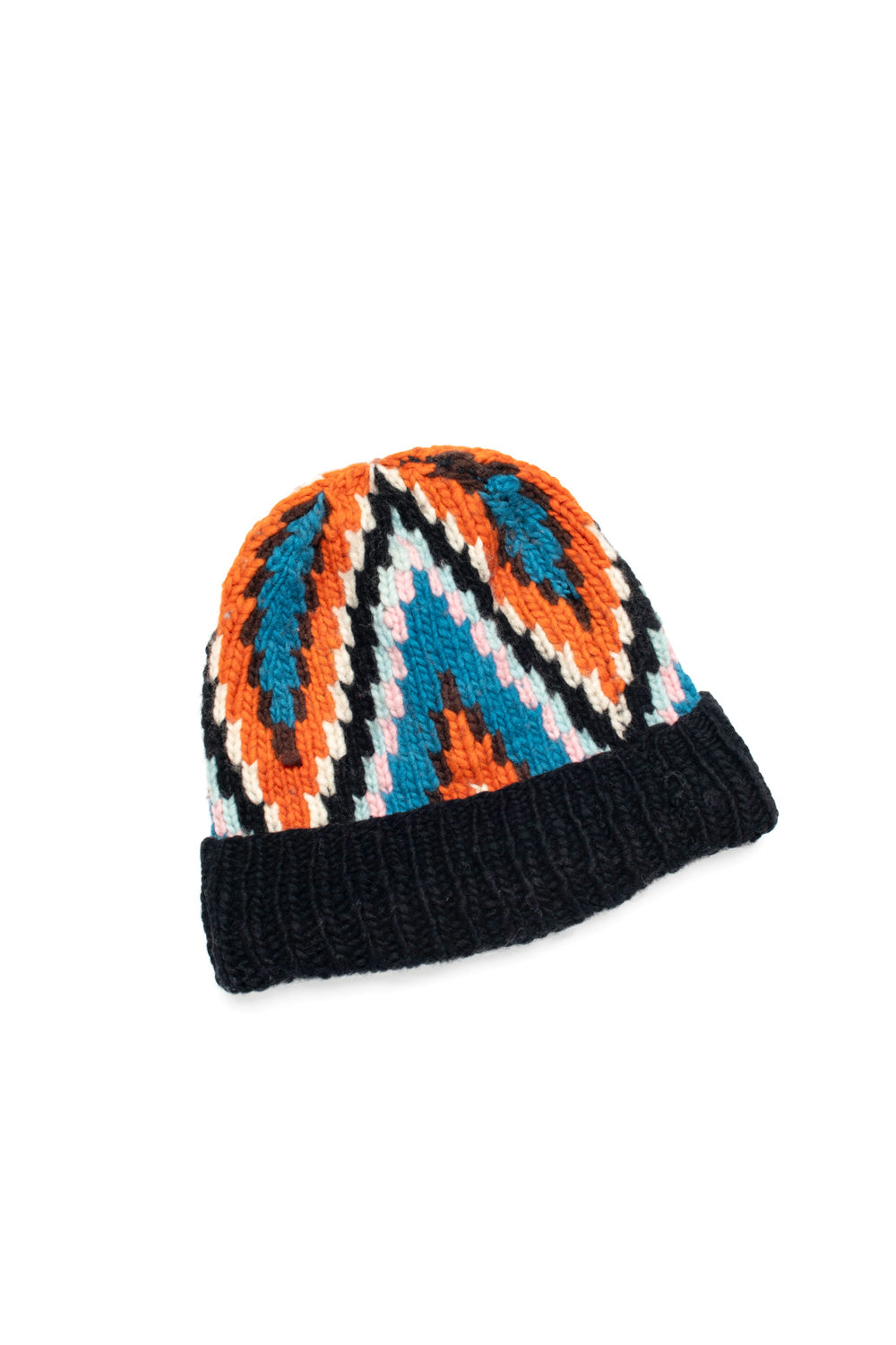 Double Cuff Cap Design C - Black