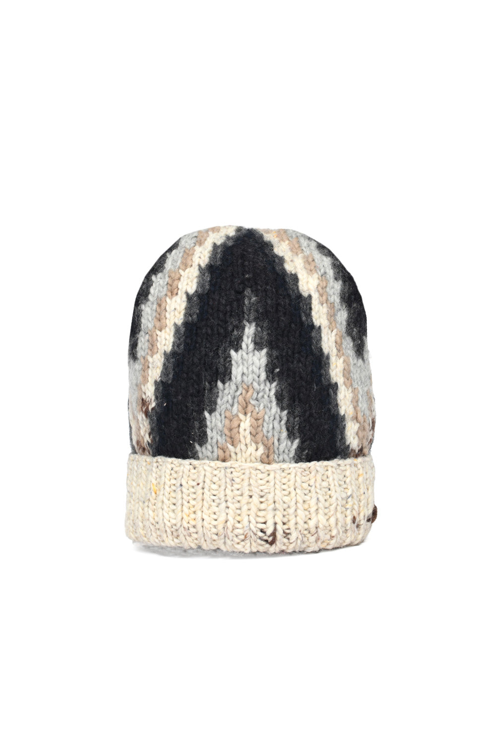 Double Cuff Cap Design C - Natural