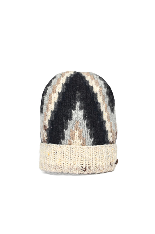 Double Cuff Cap Design C - Natural