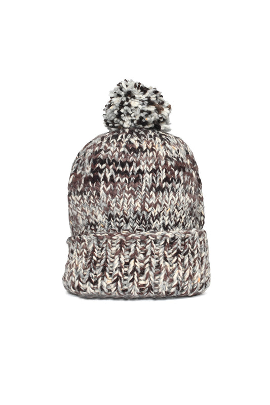 Double Cuff Cap Mix Heather - Grey Mix