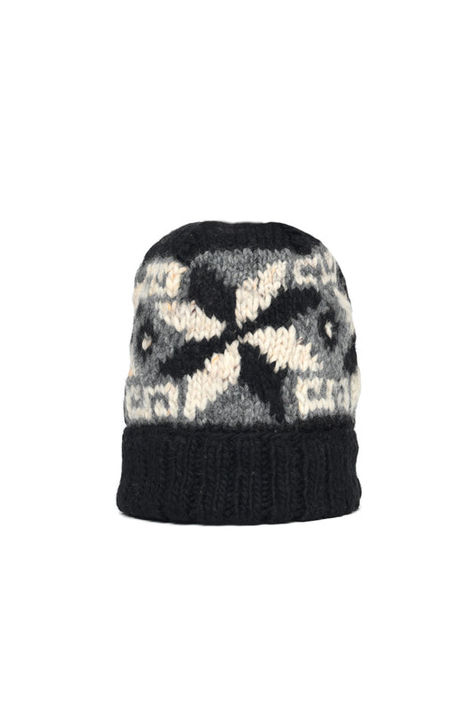 Double Cuff Cap Windmill - Black