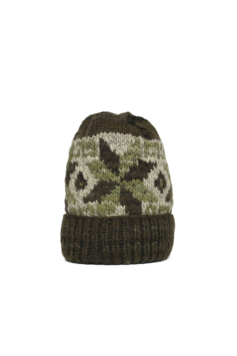 Double Cuff Cap Windmill - Dk. Olive