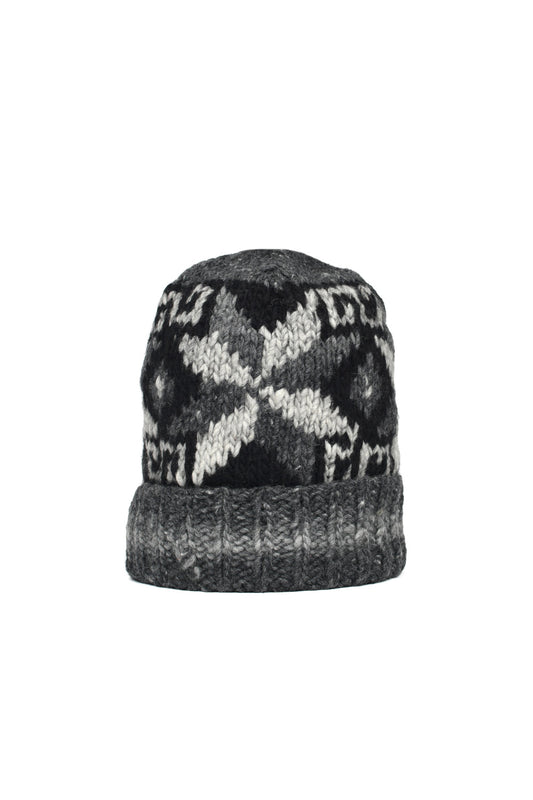 Double Cuff Cap Windmill - Grey Heather