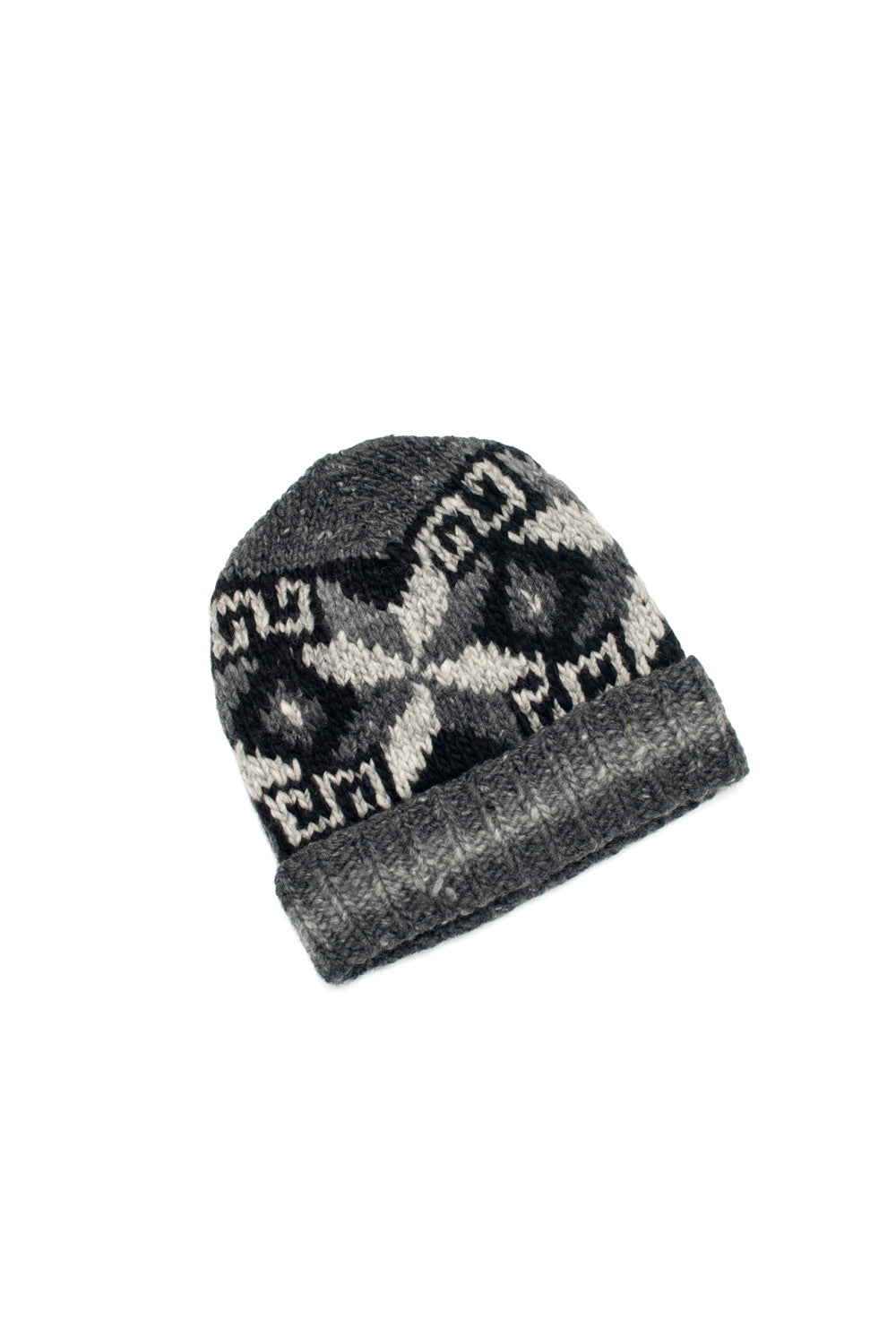 Double Cuff Cap Windmill - Grey Heather