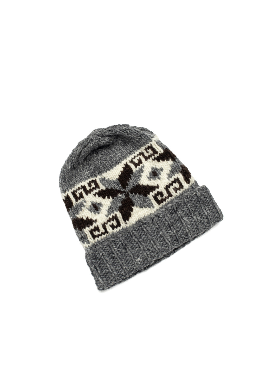 Double Cuff Cap Windmill - Lt. Grey