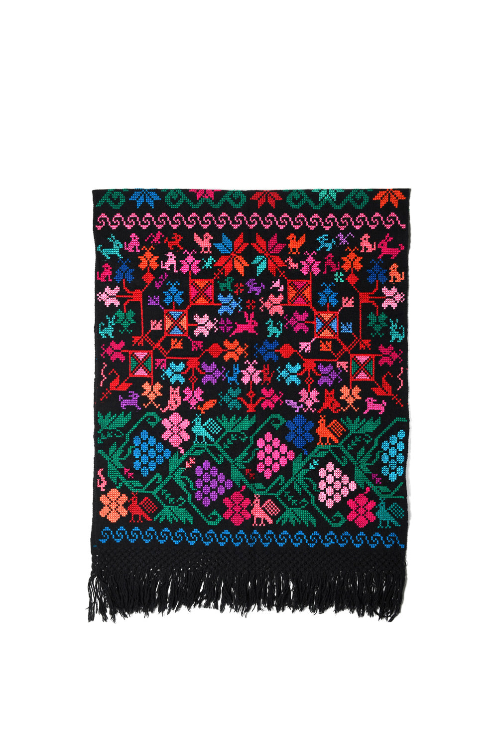 Embroidery Shawl - Arbol De La Vida (Tree of Life) C