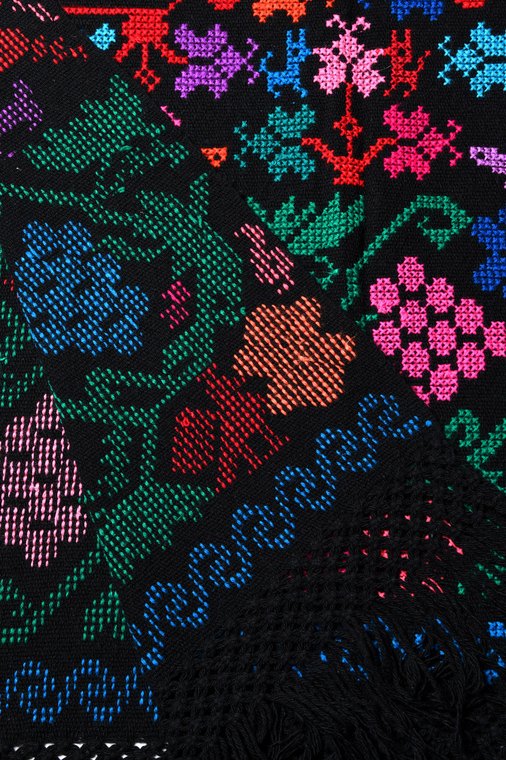 Embroidery Shawl - Arbol De La Vida (Tree of Life) C