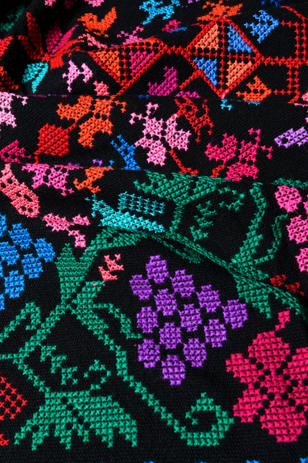 Embroidery Shawl - Arbol De La Vida (Tree of Life) C